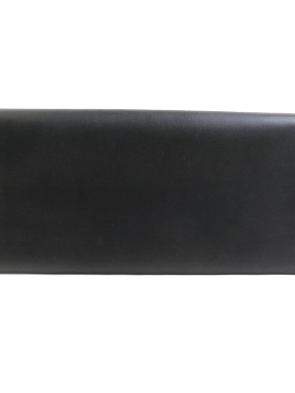 Dunhill Bifold Long Wallet Black Leather/Goldtone